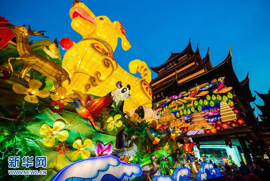 在上海过年好去处