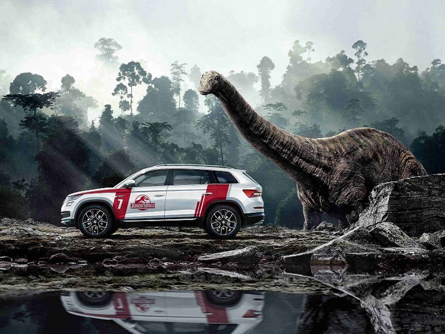 携手环球影业 斯柯达柯迪亚克陪你去经历侏罗