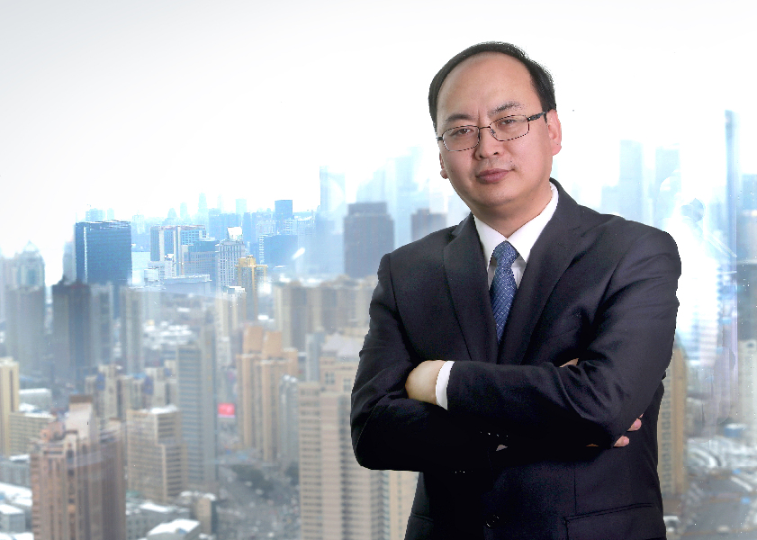 图为中国铁建地产集团副总经理,华东公司执行董事马建军