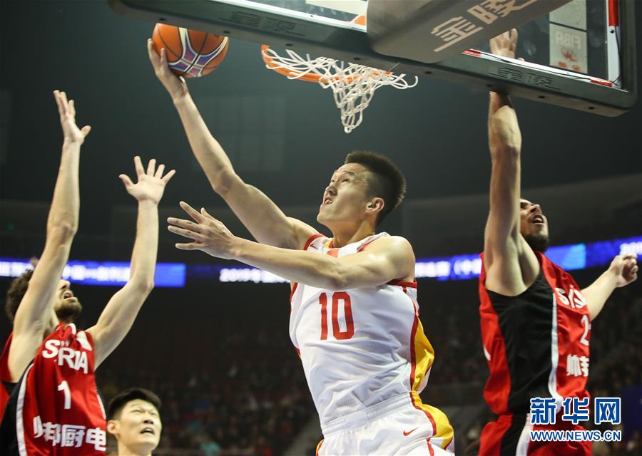 男篮世界杯预选赛:中国胜叙利亚