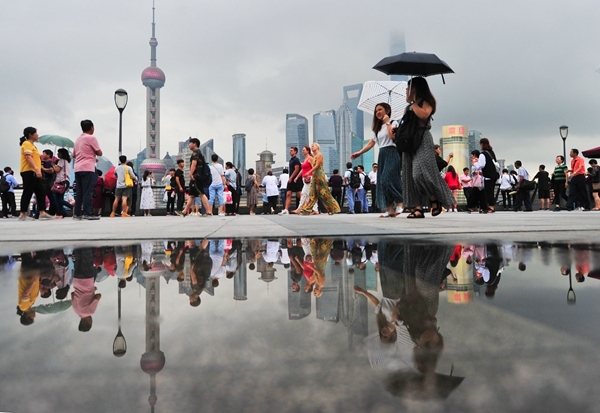 台风玲玲快来了!上海今天阴到多云时有阵雨