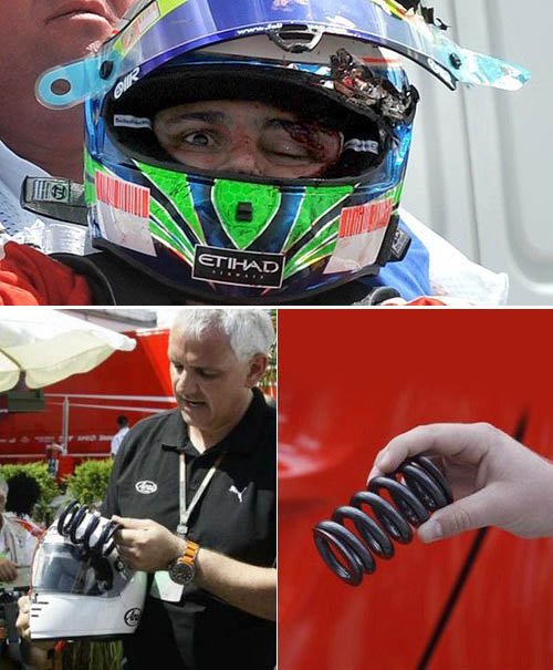 承受生命之重 车手安全装备之赛车头盔