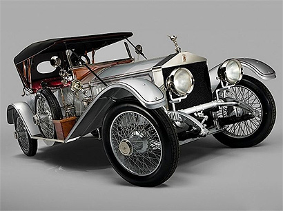 工艺精湛 1915劳斯莱斯银魅