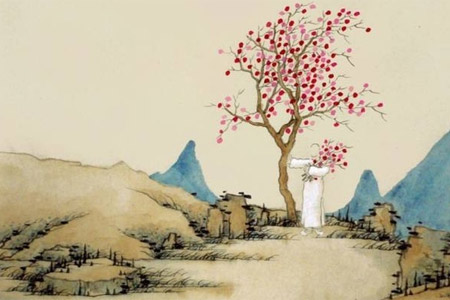 老树画画:土里出发 云上开花