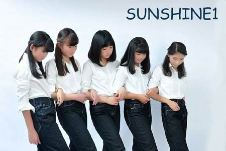 5名高中女生组新晋女子组合sunshine一夜爆红