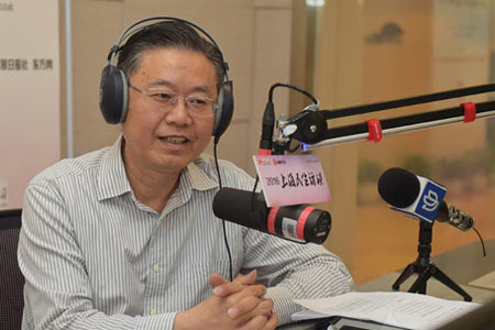 对话上海市绿化和市容管理局局长陆月星