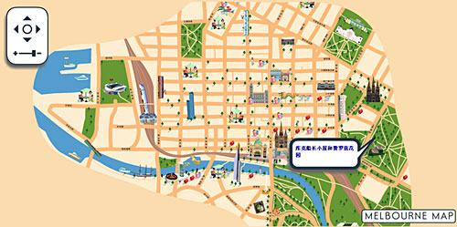 墨尔本互动地图